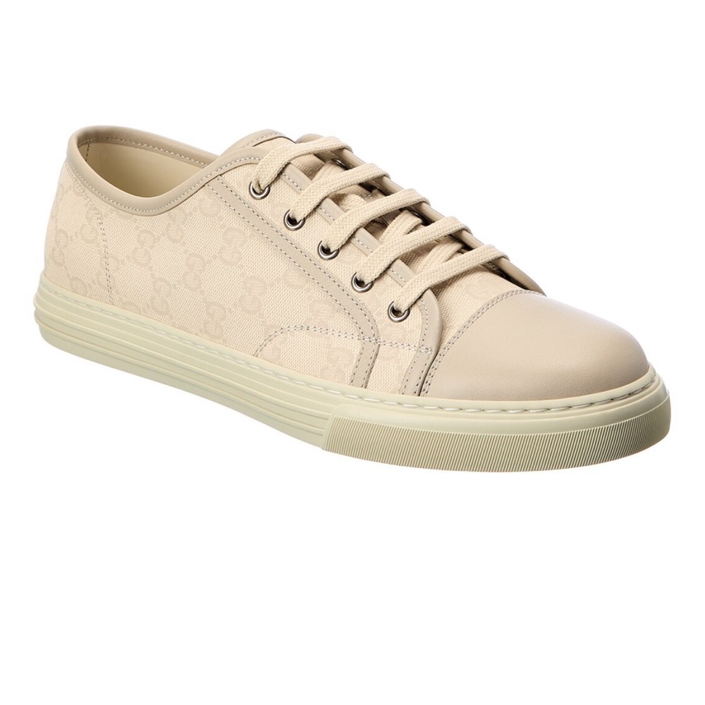 Gucci Canvas & Leather Sneaker